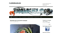 Desktop Screenshot of fjordrejen.dk